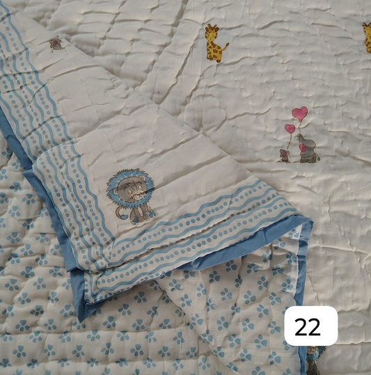 Sky Safari Blanket- Hand Tagai