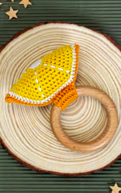 Lemon Drop-Crochet Toy