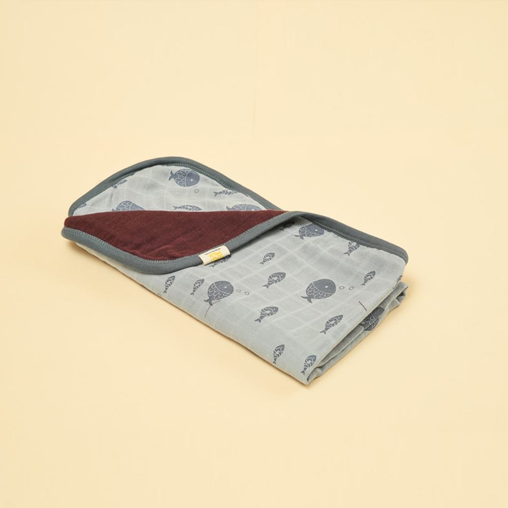 Fish Hooded Towel