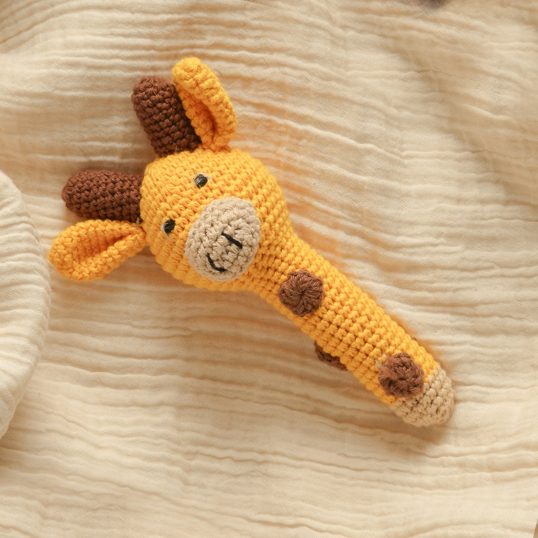 Savanna Friend-Crochet Rattle